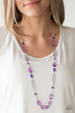 Load image into Gallery viewer, Quite Quintessence Necklace Purple
