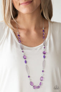 Quite Quintessence Necklace Purple