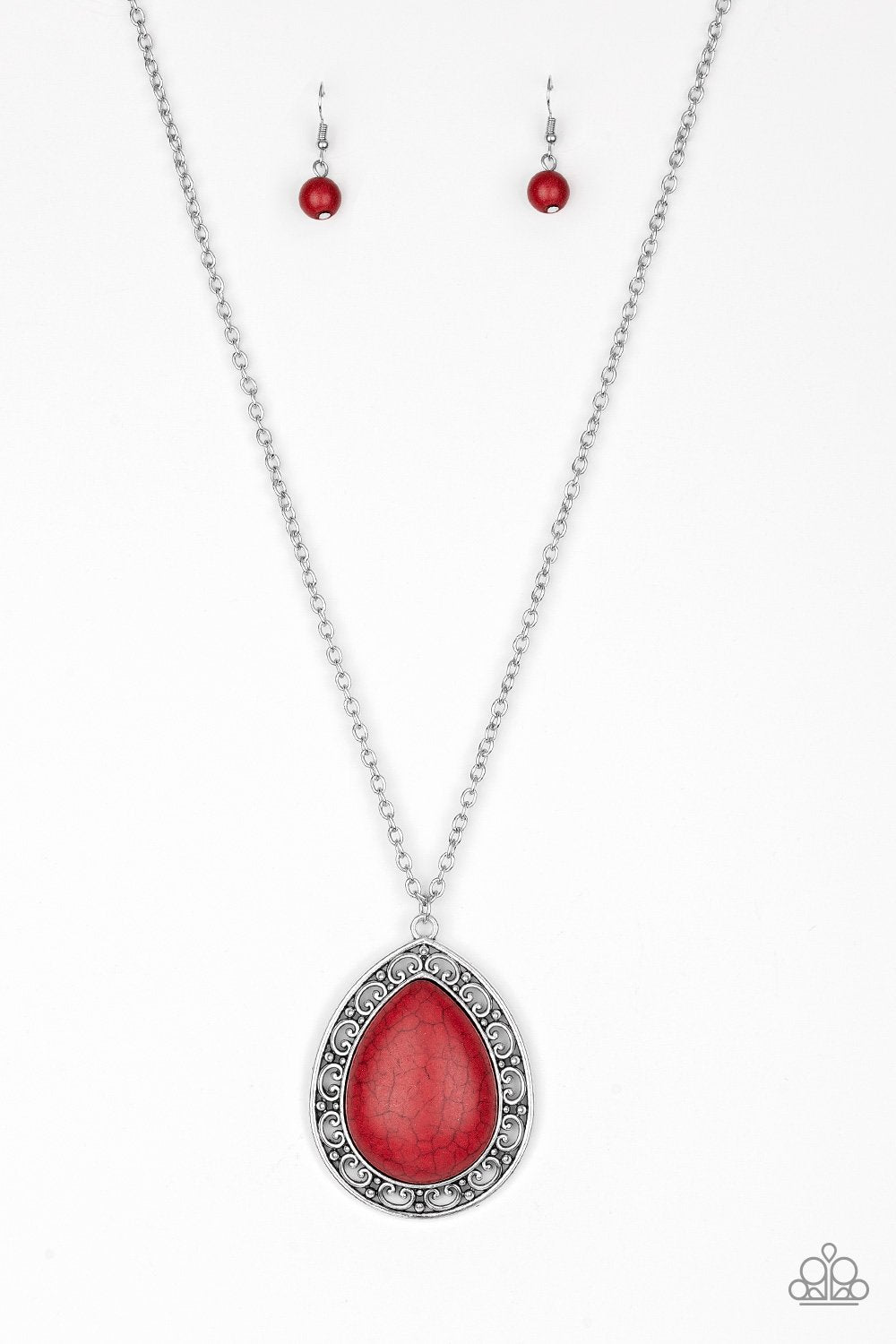 Full Frontier Necklace Red