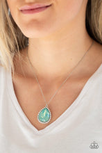 Load image into Gallery viewer, Come Of Ageless Green Necklace
