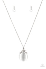Load image into Gallery viewer, Nightcap And Gown Necklace White

