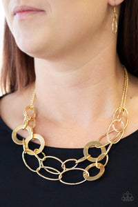 Metallic Maverick Gold Necklace