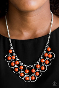 Really Rococo Orange Necklace