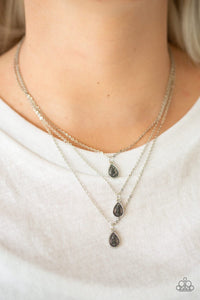 Radiant Rainfall Necklace Silver