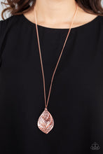Load image into Gallery viewer, Changing Leaves Copper Necklace
