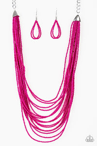 Peacefully Pacific Necklace Pink