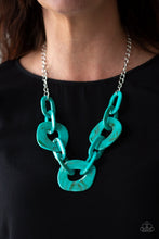 Load image into Gallery viewer, Courageously Chromatic Blue Necklace
