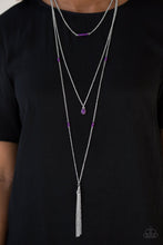 Load image into Gallery viewer, Sandstone Castles Purple Necklace
