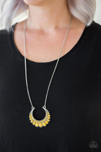 Count To Zen Necklace Yellow