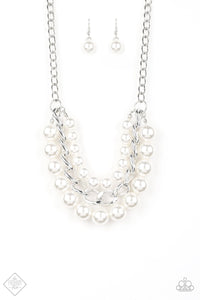 Fashion Fix  Silver white pearl 4 pieces