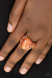 So In Love Copper Ring