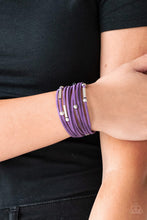 Load image into Gallery viewer, Back To Backpacker Purple Urban Bracelet
