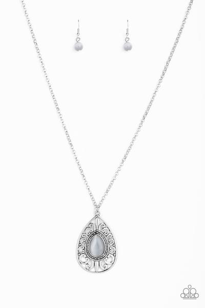 Modern Majesty Silver Necklace