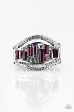 Load image into Gallery viewer, Treasure Chest Charm Purple Ring
