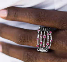 Load image into Gallery viewer, Sparkle Shodown Pink Ring
