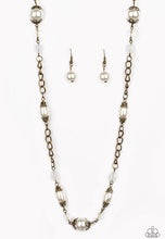Load image into Gallery viewer, Magnificently Milan Necklace Brass

