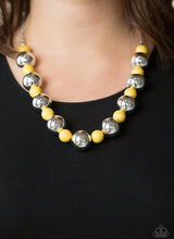 Load image into Gallery viewer, Top Pop Yellow Necklace
