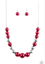 Load image into Gallery viewer, Take Note Red Necklace
