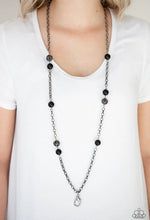 Load image into Gallery viewer, Fashion Fad Lanyard Necklace Black
