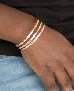 Street Sleek Rose Gold Bracelet