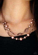 Load image into Gallery viewer, Glimmer Takes All Copper Necklace
