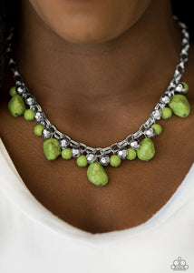 Paleo Princess Green Necklace