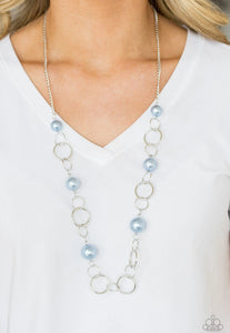 Darling Duchess Blue Necklace