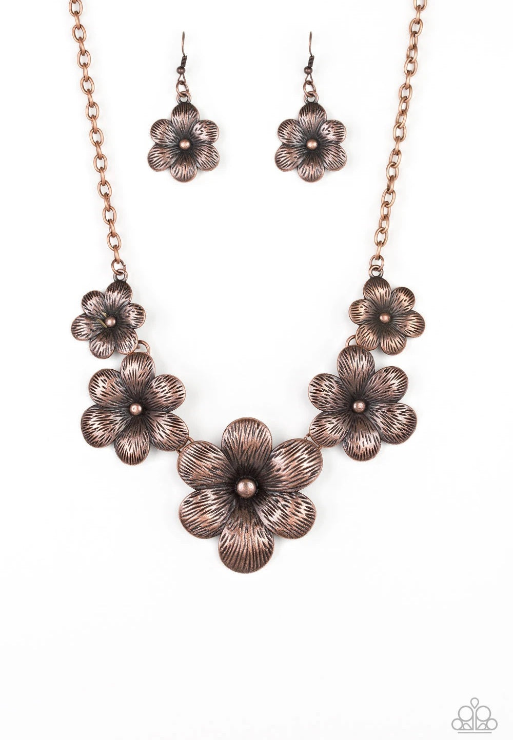 Secret Garden Copper Necklace