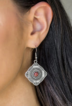 Load image into Gallery viewer, Fiercely Four Corners Brown Earring
