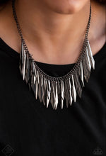 Load image into Gallery viewer, The Thrill Seeker Black Nacklace
