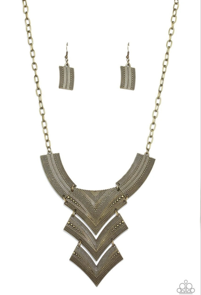 Fiercely Pharaoh Necklace Multi