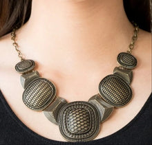 Load image into Gallery viewer, Prehidtoric Powerhouse Copper Necklace
