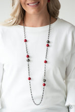 Load image into Gallery viewer, Fashion Fad Necklace Red
