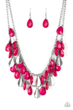 Load image into Gallery viewer, Life Of The Fiesta Necklace Pink
