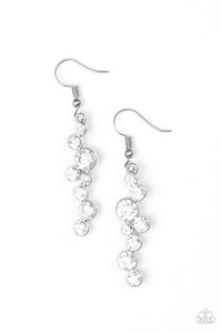 Milky Way Magnificence Earring White