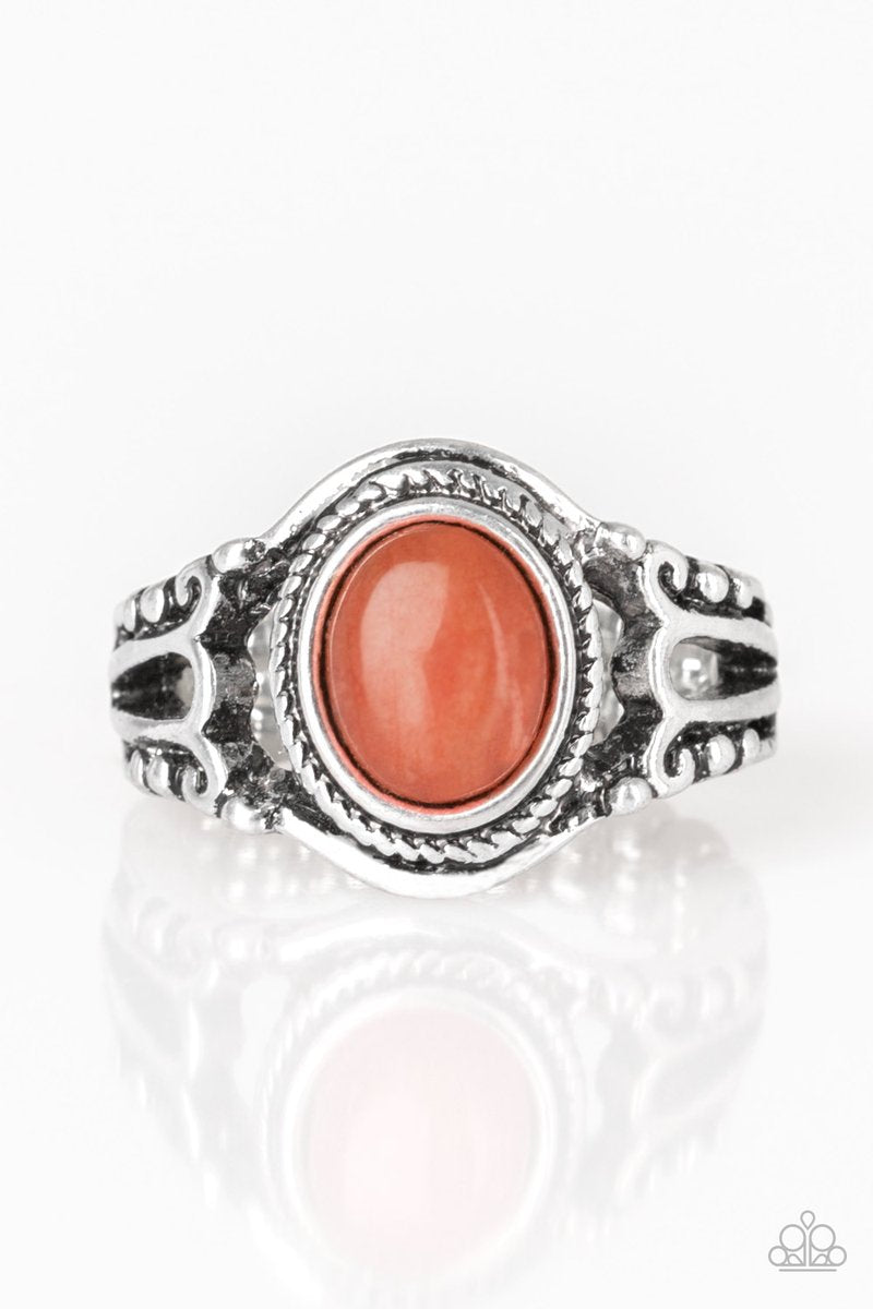 Peacefully Orange Ring