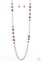 Load image into Gallery viewer, Uptown Talker Necklace Brown

