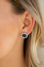 Load image into Gallery viewer, Floral Glow Blue Earring Post
