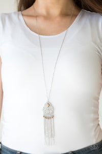 Whimsically Western Brown Necklace