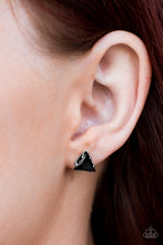 Load image into Gallery viewer, Prismatic Shine Post Earring Black
