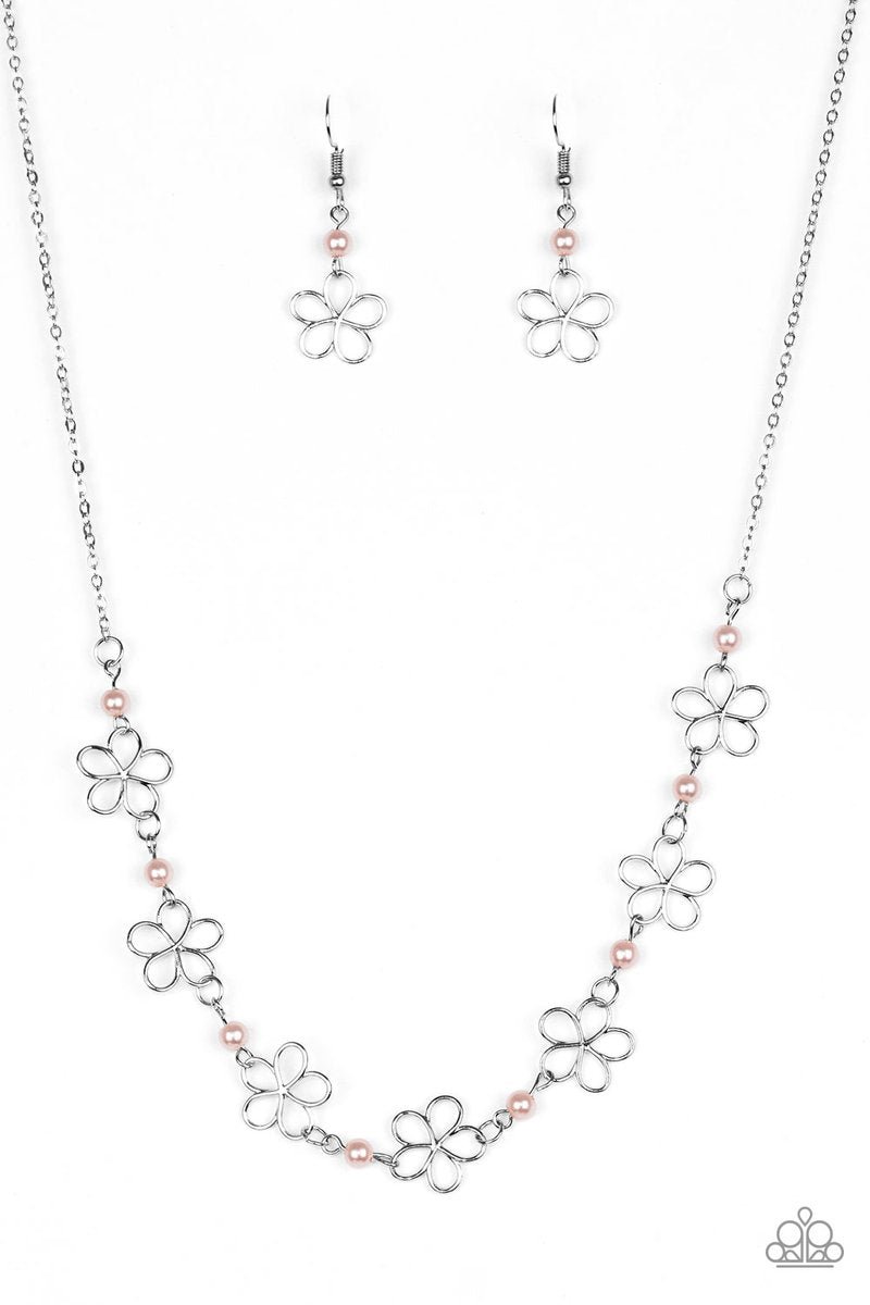 Aways Abloom Pink Necklace