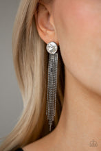 Load image into Gallery viewer, Level Up Black Post Earring
