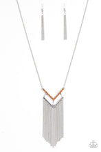Load image into Gallery viewer, Alpha Glam Orange Necklace
