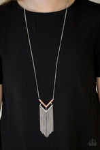 Load image into Gallery viewer, Alpha Glam Orange Necklace
