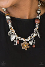 Load image into Gallery viewer, Charmed I Am Sure Brown BB Necklace
