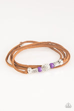 Load image into Gallery viewer, Clear A Path Purple Urban Bracelet
