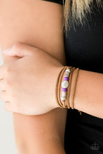 Load image into Gallery viewer, Clear A Path Purple Urban Bracelet
