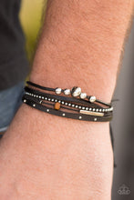 Load image into Gallery viewer, Long Road Home Black Urban Bracelet
