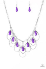 Load image into Gallery viewer, Tango Tempest Purple Necklace

