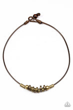 Load image into Gallery viewer, Ancient Canyon Urban Brass Necklace
